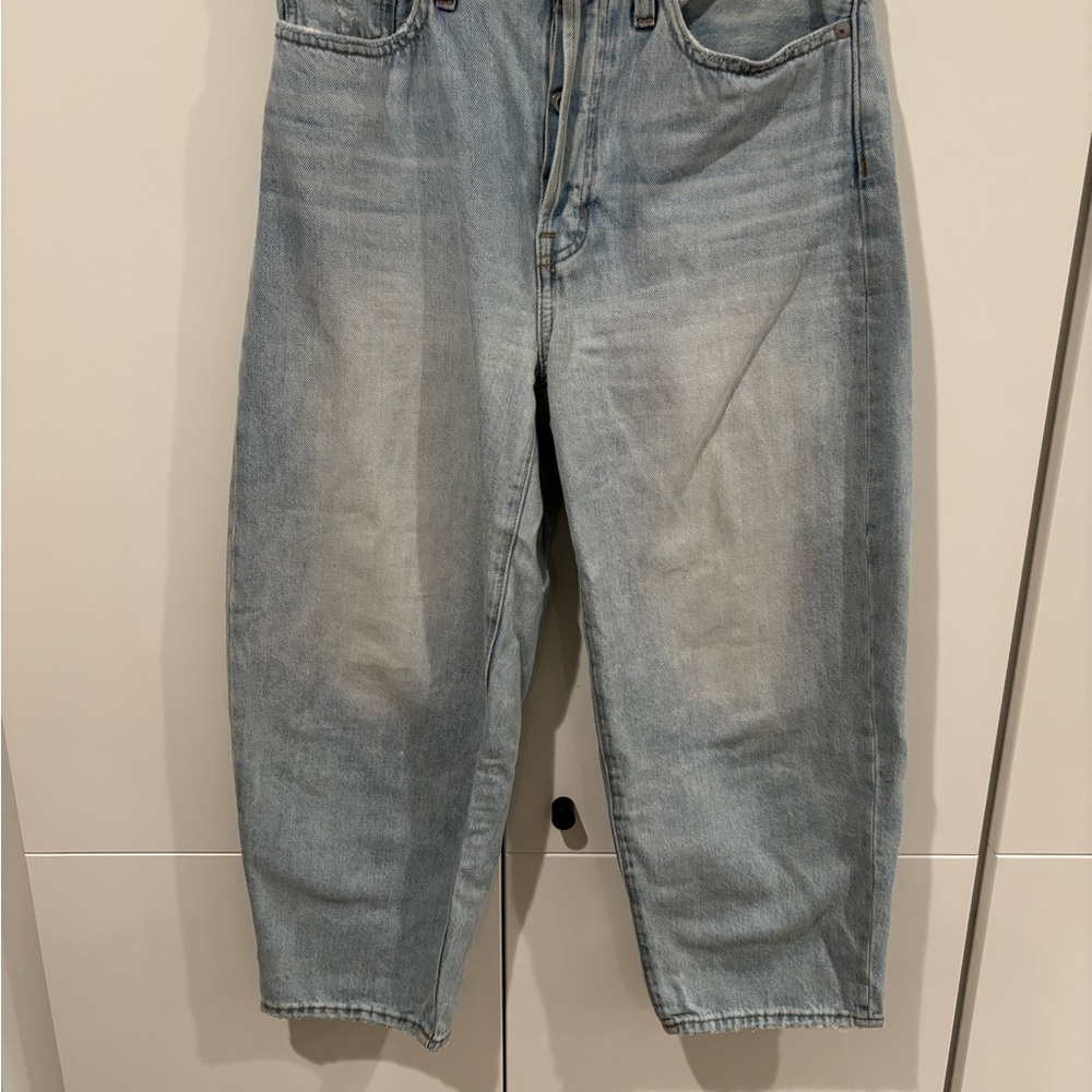 Madewell Light Blue Balloon Jean